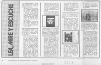 Lea, mire y escuche  [artículo].