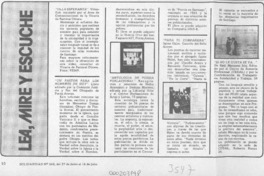 Lea, mire y escuche  [artículo].