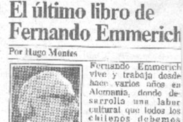 El último libro de Fernando Emmerich