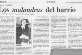 Los Malandras del barrio  [artículo].