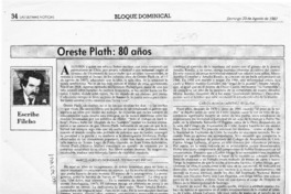 Escribe Filebo  [artículo] Filebo.