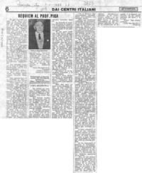 Requiem al prof. Piga  [artículo] Guido Macchiavello C.