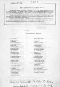 Fernando Romero Mancheño  [artículo].