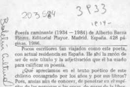 Poesía caminante  [artículo].