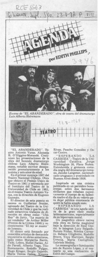 El abanderado  [artículo] Edith Phillips.