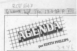 El abanderado  [artículo] Edith Phillips.