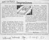 Impresiones  [artículo] Mentessana.