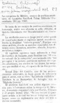 La conquista de México