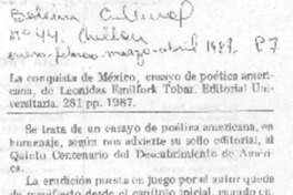 La conquista de México