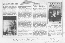 Coelemu, París y Londres  [artículo].