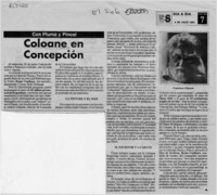 Coloane en Concepción  [artículo].