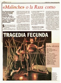 "Malinche" o la raza como tragedia fecunda