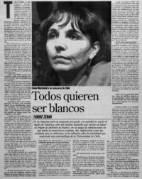 Todos quieren ser blancos