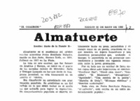Almafuerte  [artículo] Darío de la Fuente D.
