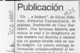 Publicación  [artículo].