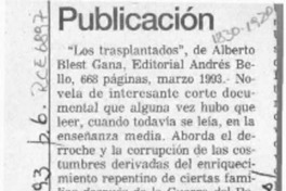 Publicación  [artículo].