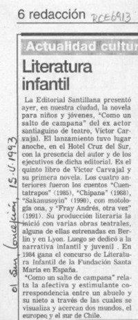 Literatura infantil  [artículo].