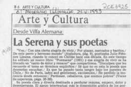 La Serena y sus poetas  [artículo] Pedro Mardones Barrientos.