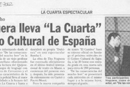 Tito Noguera lleva "La Cuarta" al Centro Cultural de España