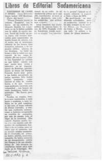 Libros de Edsitorial Sudamericana  [artículo].