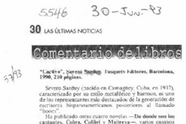 Cocuyo  [artículo] Milton Aguilar.