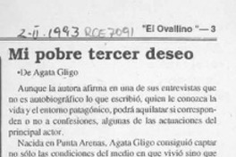 Mi pobre tercer deseo