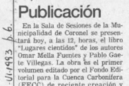 Publicación  [artículo].