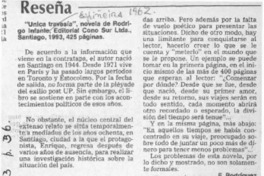 Reseña  [artículo] E. Rodríguez.