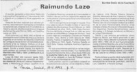 Raimundo Lazo