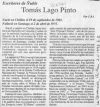 Tomás Lago Pinto