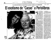 El Exotismo de "Cacao" a Periolibros  [artículo].