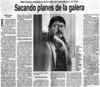 Sacando planes de la galera