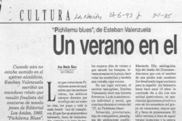 Un verano en el extremo de la niñez  [artículo] Ana María Risco.