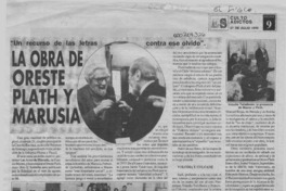 La obra de Oreste Plath y Marusia  [artículo].