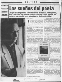 Los sueños del poeta  [artículo] Marcelo Soto.