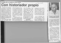 Con historiador propio  [artículo].