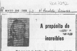 A propósito de increíbles  [artículo] E. J.