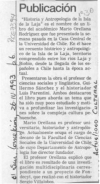 Publicación  [artículo].