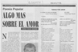 Algo más sobre el amor