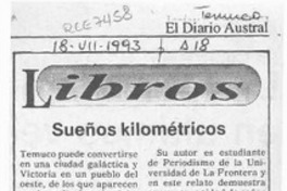 Sueños kilométricos  [artículo] V. M. A.