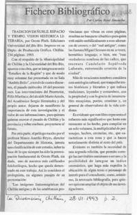 Fichero bibliográfico  [artículo] Carlos René Ibacache.