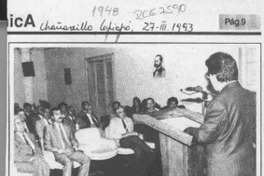 Lanzado libro sobre el mineral de Tres Puntas  [artículo].