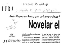 Novelar el camino de la fe  [artículo] M. E. M.