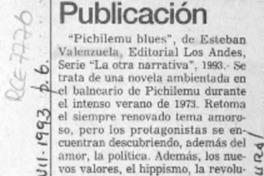 Publicación  [artículo].