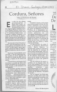 Cordura, señores  [artículo] Víctor M. Mandujano.