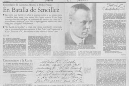 En batalla de sencillez