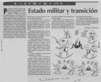 Estado militar y transición