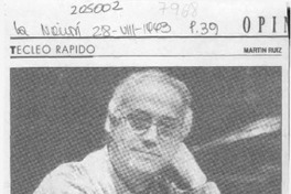 El inconformista Jorge Díaz  [artículo] Martín Ruiz.