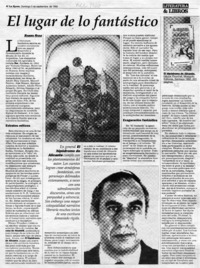 El lugar de lo fantástico  [artículo] Ramiro Rivas.