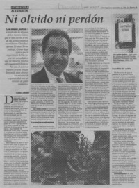 Ni olvido ni perdón  [artículo] Camilo Marks.